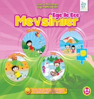 Ege ile Ece - Mevsimler – Özge Mardi Bayar – Dörtgöz Yayınları kitap kapağı