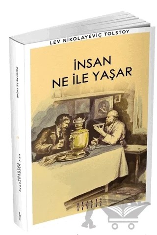 İnsan Ne İle Yaşar – Lev Nikolayeviç Tolstoy – Mahzen Yayıncılık kitap kapağı