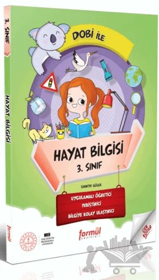 DOBİ 3. Sınıf Hayat Bilgisi Konu Anlatımlı – Sabriye Şakar – Formül Yayınları kitap kapağı