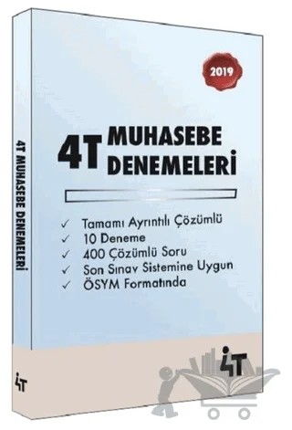 4T Muhasebe Denemeleri – Kolektif – 4T Yayınları kitap kapağı
