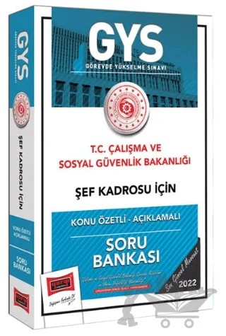 T.C Çalışma ve Sosyal Güvenlik Bakanlığı Şef Kadrosu İçin Konu Özetli Açıklamalı Soru Bankası Yargı Yayınları – Kolektif – Yargı Yayınevi kitap kapağı