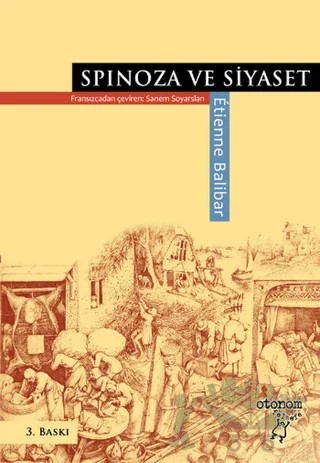 Spinoza ve Siyaset – Etienne Balibar – Otonom Yayıncılık kitap kapağı