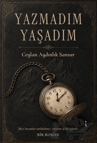 Yazmadım Yaşadım – Ceylan Aydınlık Sansur – İkinci Adam Yayınları kitap kapağı