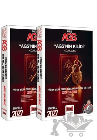 2027 MEB-AGS'nin Kilidi Eğitim Bilimleri ve Türk Milli Eğitim Sistemi Konu Anlatımı (2 Cilt) – Kolektif – Yargı Yayınevi kitap kapağı