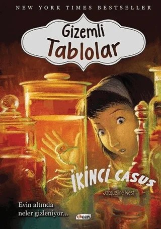 Gizemli Tablolar - İkinci Casus – Jacqeline West – Teen Yayıncılık kitap kapağı