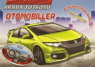 Araba Tutkusu - Otomobiller – Kolektif – Koloni Çocuk kitap kapağı