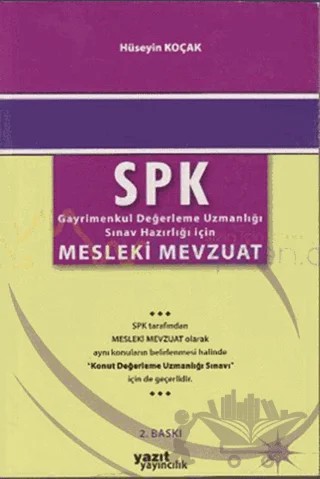 SPK Mesleki Mevzuat – Hüseyin Koçak – Yazıt Yayıncılık kitap kapağı