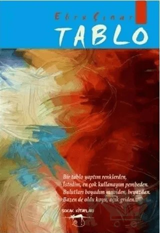Tablo – Ebru Çınar – Sokak Kitapları Yayınları kitap kapağı