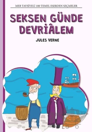 Seksen Günde Devrialem – Jules Verne – Martı Çocuk Yayınları kitap kapağı