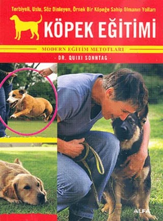 Köpek Eğitimi – Quixi Sonntag – Alfa Yayınları kitap kapağı