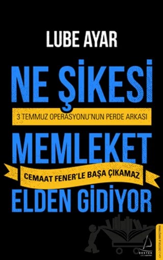 Ne Şikesi Memleket Elden Gidiyor – Lube Ayar – Destek Yayınları kitap kapağı