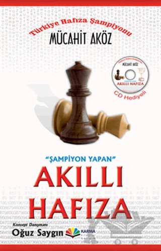 Şampiyon Yapan Akıllı Hafıza – Mücahit Aköz – Karma Kitaplar kitap kapağı