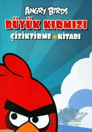 Angry Birds - Büyük Kırmızı Çiziktirme Kitabı – Kolektif – Doğan Egmont Yayıncılık kitap kapağı
