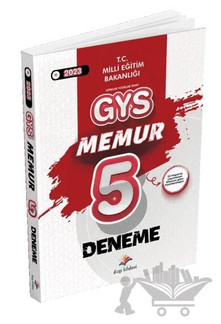 Milli Eğitim Bakanlığı GYS Memur 5 Deneme – Kolektif – Dizgi Kitap kitap kapağı