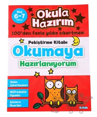 Okula Hazırım 3: Pekiştirme Kitabı Okumaya Hazırlanıyorum – Brenda Apsley – Doğan Egmont Yayıncılık kitap kapağı