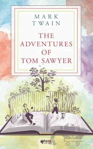 The Adventures of Tom Sawyer – Mark Twaın – Fark Yayınları kitap kapağı