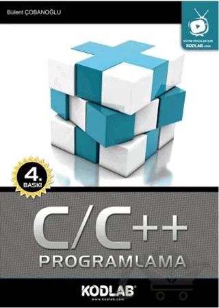 C/C++ Programlama – Bülent Çobanoğlu – Kodlab Yayın Dağıtım kitap kapağı