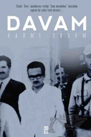 Davam – A. Rahmi Erdem – Timaş İnanç kitap kapağı