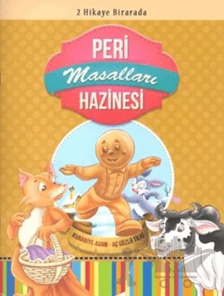 Peri Masalları Hazinesi: Kurabiye Adam - Aç Gözlü Tilki – Kolektif – Çocuk Gezegeni kitap kapağı