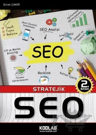 Stratejik Seo – Enver Çakır – Kodlab Yayın Dağıtım kitap kapağı