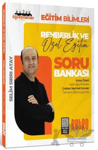 2025 KPSS Eğitim Bilimleri Rehberlik ve Özel Eğitim Soru Bankası – Selim Sırrı Atay – Retro Yayıncılık kitap kapağı
