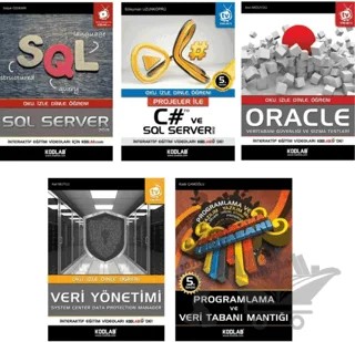 Veritabanı Uzmanlık Seti – Kolektif – Kodlab Yayın Dağıtım kitap kapağı