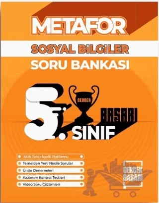 Metafor 5. Sınıf Sosyal Bilimler Soru Bankası – Burcu Emine Demir, Kubilay Demir – Gerçek Başarı Yayınları kitap kapağı