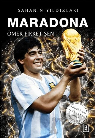 Maradona - Sahanın Yıldızları – Ömer Fikret Şen – Parodi Yayınları kitap kapağı