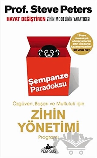 Şempanze Paradoksu – Steve Peters – Pegasus Yayınları kitap kapağı