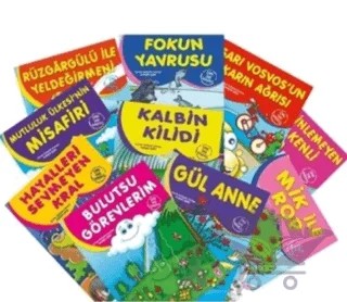 Çoklu Zeka Geliştirici Masallar Seti (10 Kitap Takım) – Nurşen Şirin – Timaş Çocuk kitap kapağı