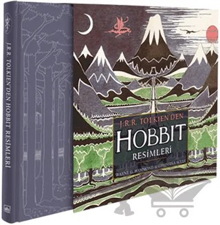 J.R.R. Tolkien'den Hobbit Resimleri (Kutulu-Numaralı Özel Baskı) – Christina Scull, Wayne G. Hammond – İthaki Yayınları kitap kapağı