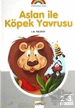 Aslan ile Köpek Yavrusu – Lev Nikolayeviç Tolstoy – Nar Yayınları kitap kapağı