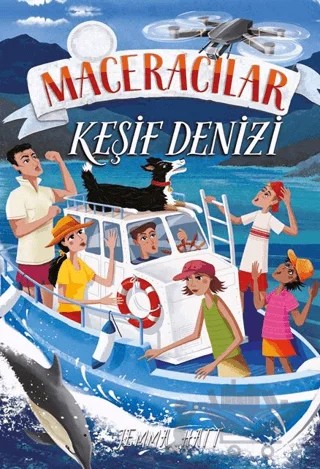 Maceracılar 6 – Keşif Denizi – Jemma Hatt – Parola Çocuk kitap kapağı
