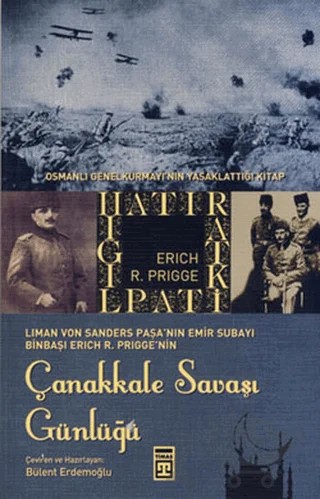 Çanakkale Savaşı Günlüğü – Erich R. Prigge – Timaş Yayınları kitap kapağı