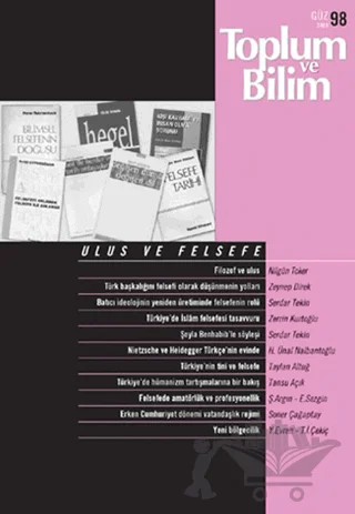 Toplum ve Bilim Sayı:98 – Birikim Yayınları kitap kapağı