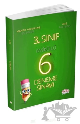 İlkokul 3. Sınıf 6 Deneme Sınavı (Fasiküllü) – Kolektif – Editör Yayınevi kitap kapağı