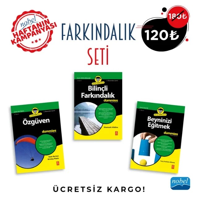 Farkındalık Seti – Kate Burton Brinley Platts Shamash Alidina Tracy Packiam Allowaybrbr – Haftanın Kampanyası kitap kapağı