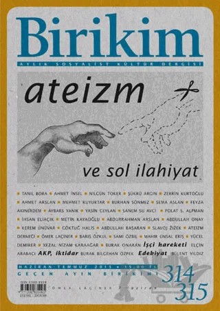 Birikim Aylık Sosyalist Kültür Dergisi Sayı: 314-315 – Birikim Yayınları kitap kapağı