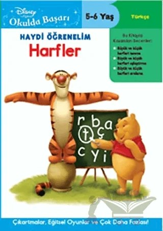 Haydi Öğrenelim - Harfler 5-6 Yaş – Kolektif – Doğan Egmont Yayıncılık kitap kapağı