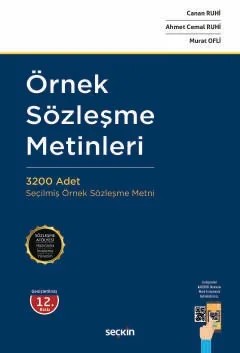Örnek Sözleşme Metinleri – Canan Ruhi, Ahmet Cemal Ruhi, Murat Ofli – Seçkin Yayıncılık kitap kapağı