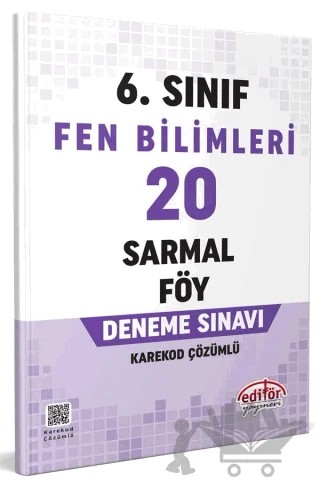 6. Sınıf Fen Bilimleri 20 Sarmal Föy Deneme Sınavı – Kolektif – Editör Yayınevi kitap kapağı