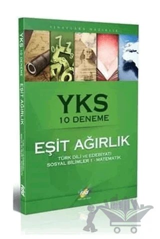 YKS Eşit Ağırlık 10 Deneme – Kolektif – Fdd Yayınları kitap kapağı