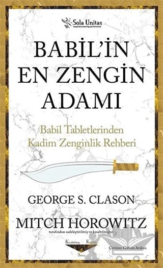 Babil'in En Zengin Adamı – George S. Clason, Mitch Horowitz – Sola Unitas kitap kapağı