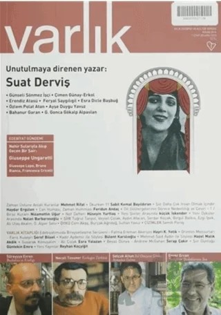 Varlık Edebiyat ve Kültür Dergisi Sayı: 1279 Nisan 2014 – Varlık Dergisi Yayınları kitap kapağı