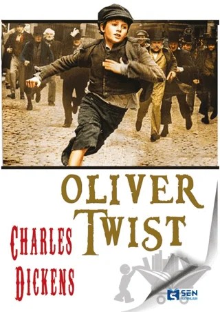 Oliver Twist – Charles Dickens – Sen Yayınları kitap kapağı