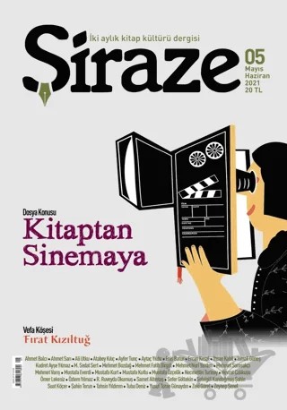 Şiraze İki Aylık Kitap Kültürü Dergisi Sayı: 05 Mayıs-Haziran 2021 – Şiraze Dergisi Yayınları kitap kapağı