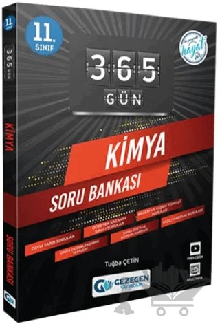 11. Sınıf 365 Gün Kimya Soru Bankası – Tuğba Çetin – Gezegen Yayıncılık kitap kapağı