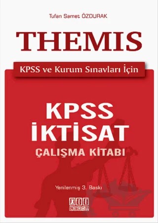 Themis: KPSS İktisat Çalışma Kitabı – Tufan Samet Özdurak – On İki Levha Yayınları kitap kapağı