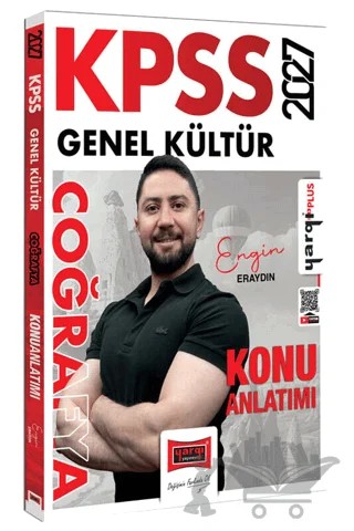 2027 KPSS Genel Kültür Coğrafya Konu Anlatımı – Engin Eraydın – Yargı Yayınevi kitap kapağı