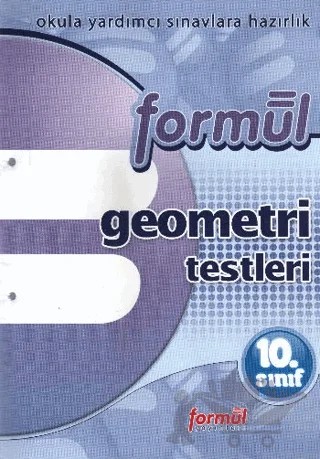 Formül 10. Sınıf Geometri Yaprak Testleri – Kolektif – Formül Yayınları kitap kapağı